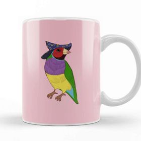 Baskı Dükkanı Gouldian Finch Wizard Kupa