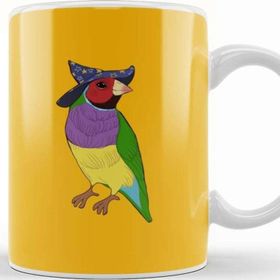 Baskı Dükkanı Gouldian Finch Wizard Kupa
