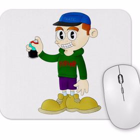 Baskı Dükkanı Graffiti Mouse Pad