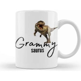 Baskı Dükkanı Grammysaurus Gifts Grammy Saurus Kupa