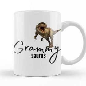 Baskı Dükkanı Grammysaurus Gifts Grammy Saurus Kupa