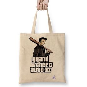 Baskı Dükkanı Grand Theft Auto Gta 01 Bayan Günlük Çanta