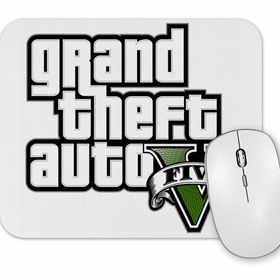 Baskı Dükkanı Grand Theft Auto Gta Logo Mouse Pad