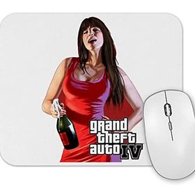 Baskı Dükkanı Grand Theft Auto Iv Woman Mouse Pad