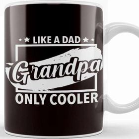 Baskı Dükkanı Grandpa Dad Daddy Papa Poppa Stepdad Granddad Husband Father Kupa