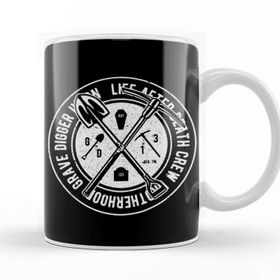 Baskı Dükkanı Grave Digger Life After Death Crew Kupa