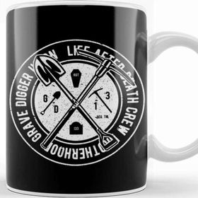 Baskı Dükkanı Grave Digger Life After Death Crew Kupa
