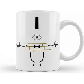 Baskı Dükkanı Gravity Falls Bill Cipher Kupa