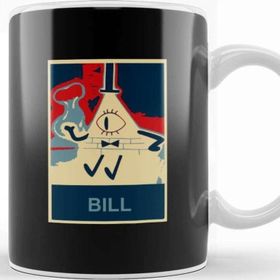 Baskı Dükkanı Gravity Falls Bill Cipher Kupa