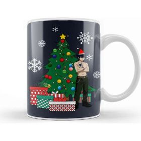 Baskı Dükkanı Gray Fullbuster Around The Christmas Tree Fairy Tail Kupa