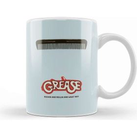 Baskı Dükkanı Grease Comb Movie Silhouette Kupa