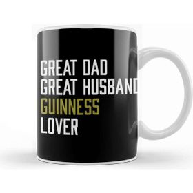 Baskı Dükkanı Great Dad Great Husband Guinness Lover Kupa