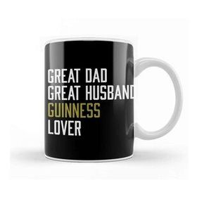 Baskı Dükkanı Great Dad Great Husband Guinness Lover Kupa
