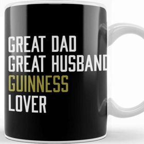 Baskı Dükkanı Great Dad Great Husband Guinness Lover Kupa