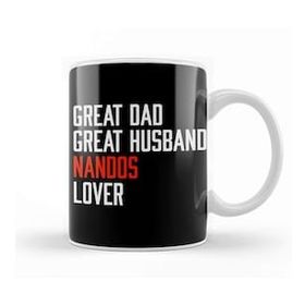 Baskı Dükkanı Great Dad Great Husband Nandos Lover Kupa
