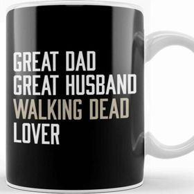 Baskı Dükkanı Great Dad Great Husband Walking Dead Lover Kupa