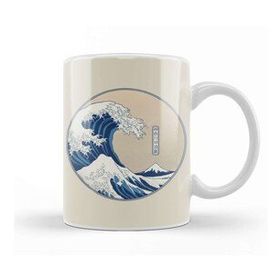 Baskı Dükkanı Great Wave Kupa