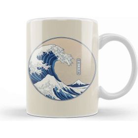 Baskı Dükkanı Great Wave Kupa