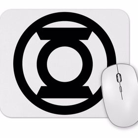 Baskı Dükkanı Green Lantern Mouse Pad