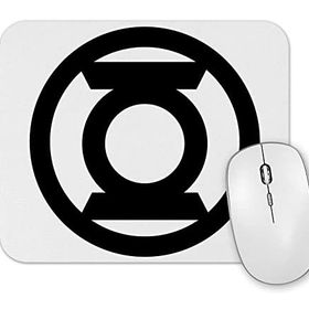 Baskı Dükkanı Green Lantern Mouse Pad