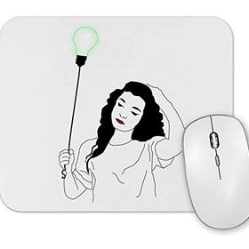 Baskı Dükkanı Green Light Lorde Mouse Pad