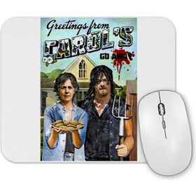 Baskı Dükkanı Greetings From Carols Mouse Pad