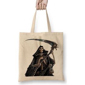 Baskı Dükkanı Grim Reaper Bez Çanta