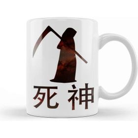 Baskı Dükkanı Grim Reaper Shinigami Japan Kupa