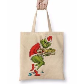Baskı Dükkanı Grinch Bez Çanta