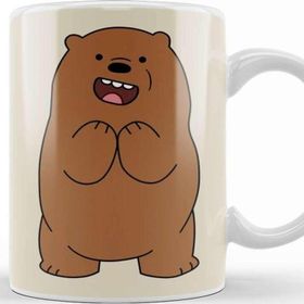 Baskı Dükkanı Grizzly Bear Kupa