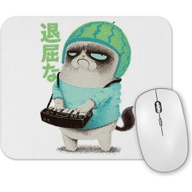 Baskı Dükkanı Grumpy Cat Kedi Mouse Pad