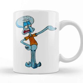 Baskı Dükkanı Grumpy Squidward 01 Kupa