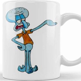 Baskı Dükkanı Grumpy Squidward 01 Kupa