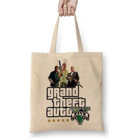 Baskı Dükkanı Gta 5 Estrelas Bez Çanta
