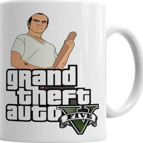 Baskı Dükkanı Gta V Trevor Philips Sihirli Porselen Kupa