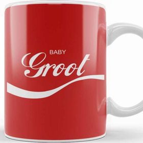 Baskı Dükkanı Guardians of the Galaxy Baby Groot Coca Cola Kupa