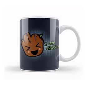 Baskı Dükkanı Guardians of the Galaxy Baby Groot I Am Groot Kupa
