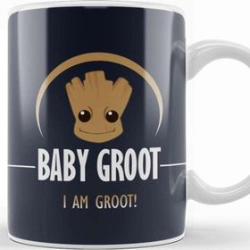 Baskı Dükkanı Guardians of the Galaxy Baby Groot I Am Groot Kupa
