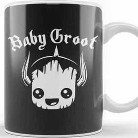 Baskı Dükkanı Guardians of The Galaxy Baby Groot Motorhead Kupa