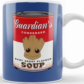 Baskı Dükkanı Guardians of The Galaxy Baby Groot Soup Warhol Kupa