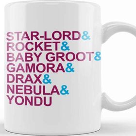 Baskı Dükkanı Guardians of The Galaxy Character List Kupa