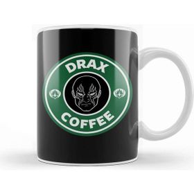 Baskı Dükkanı Guardians of The Galaxy Drax Coffee Starbucks T Kupa