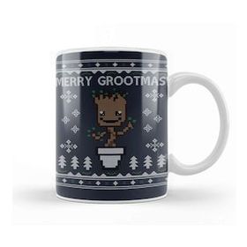 Baskı Dükkanı Guardians Of The Galaxy Merry Grootmas Christmas Knit Pattern Kupa