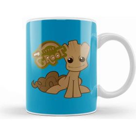 Baskı Dükkanı Guardians Of The Galaxy My Little Groot Pony Kupa