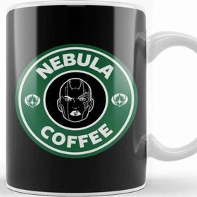 Baskı Dükkanı Guardians of The Galaxy Nebula Coffee Starbucks Kupa