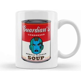 Baskı Dükkanı Guardians of The Galaxy Nebula Soup Warhol Kupa