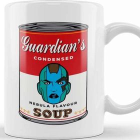Baskı Dükkanı Guardians of The Galaxy Nebula Soup Warhol Kupa