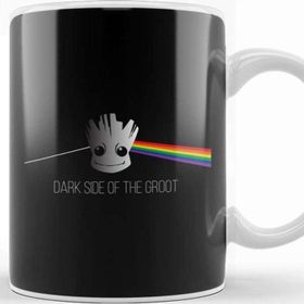 Baskı Dükkanı Guardians of The Galaxy Pink Floyd Dark Side Of The Groot Kupa