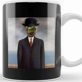 Baskı Dükkanı Guardians of The Galaxy Rene Magritte Son Of Man Kupa