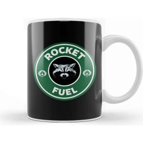 Baskı Dükkanı Guardians of The Galaxy Rocket Fuel Starbucks Kupa